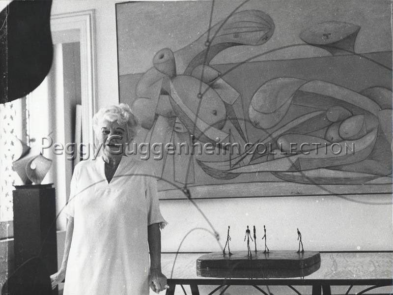 Guggenheim, Peggy (positivo) di Interpress Photo (terzo quarto XX)