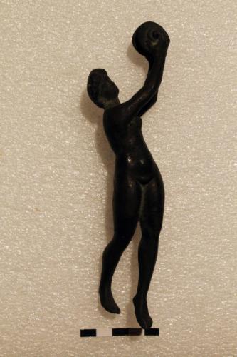 danzatrice con cimbali (statuetta/bronzetto) - produzione presumibilmente italica (epoca post romana)