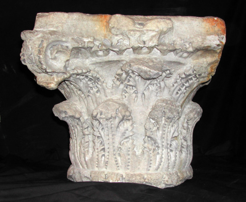 capitello, composito - ambito culturale romano/ età tardo-antica (sec. V d.C.)