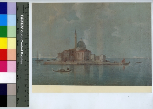 Vedutismo - Isola di San Giorgio Maggiore <Venezia> - Sec.20. (positivo) di Anonimo (XX)