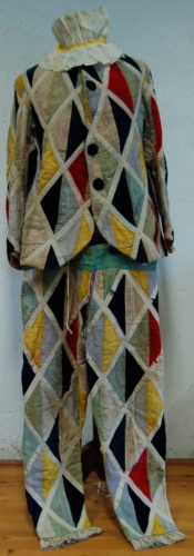 costume da arlecchino di Calle Zebia (sarta) - feltrino (1915 - 20)