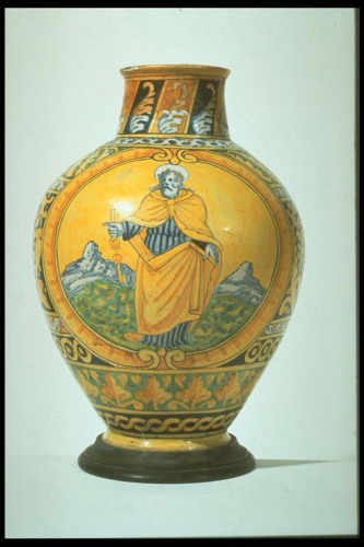 vaso - manifattura di Palermo (primo quarto sec. XVII)