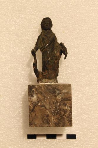 Iside Fortuna (statuetta/bronzetto) - produzione di ambito italico (epoca romana?)
