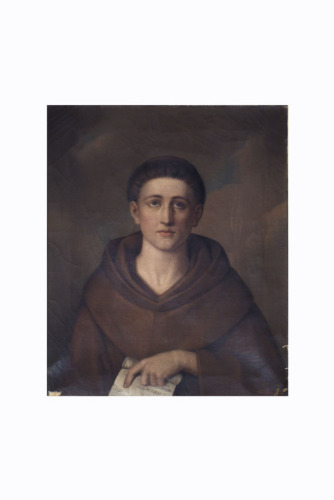 Fra' Pietro d'Assisi (DIPINTO) di Maria Tagliapietra - scuola veneta (XIX)
