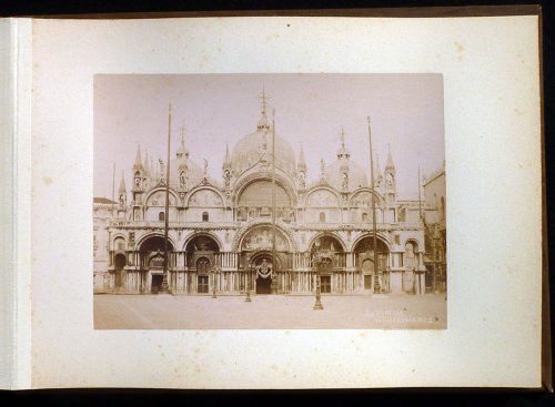 Venezia - Basilica di San Marco (positivo) di Naya, Carlo (XIX)