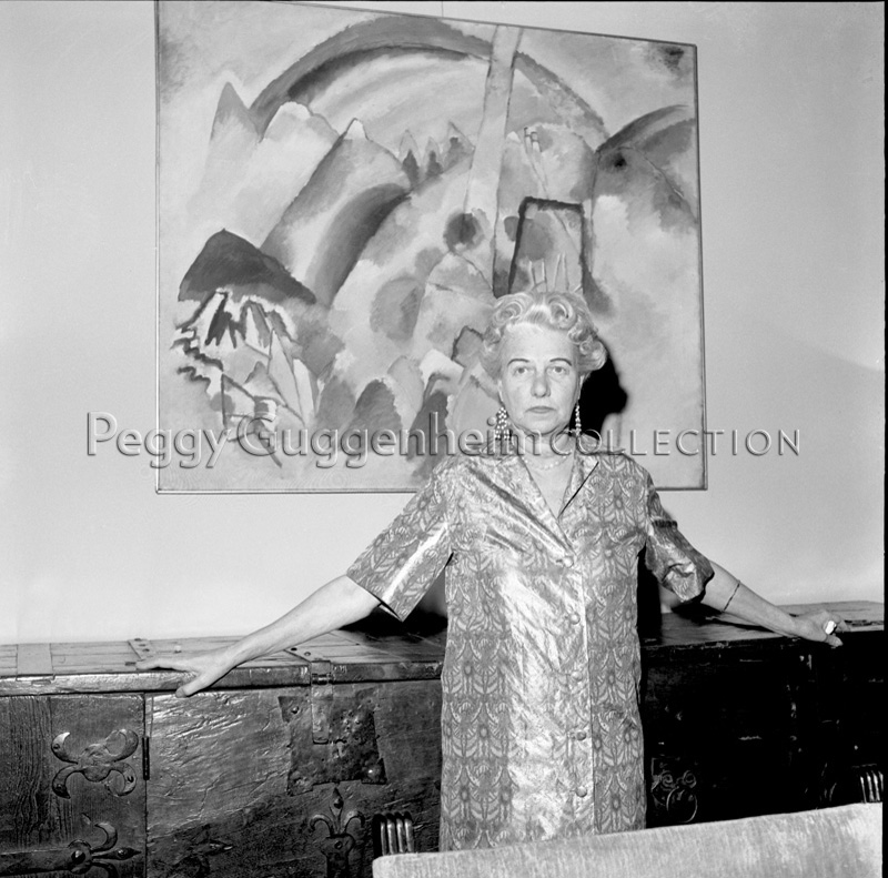 Guggenheim, Peggy (negativo) di Cameraphoto (studio fotografico) (terzo quarto XX)