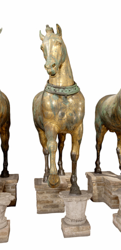 Cavallo (statua, I Cavalli di San Marco) - ambito romano (Età romana/ secc. II d.C./ III d.C.)