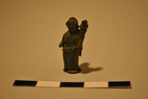 Iside Fortuna (statuetta/bronzetto) - produzione di ambito italico (epoca romana?)