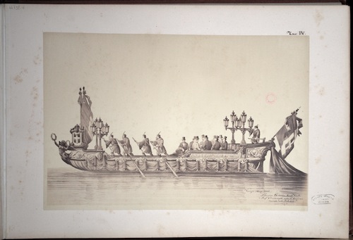 Imbarcazioni - 1868 (positivo) di Cadorin, Lodovico, Anonimo (XIX)