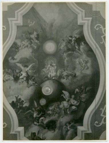 Soffitti affrescati - Chiesa di San Francesco <Koper> - 1920-1925 (positivo) di Opiglia, Pietro (attr.) (primo quarto XX)