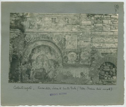 Chiesa di Santa Tecla <Istanbul> - Rovine - 1935 (positivo) di Bettini, Sergio (attr.) (prima metà XX)