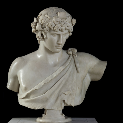 Antinoo (busto maschile) - ambito rinascimentale/ produzione all'antica (Età rinascimentale/ secc. XIV d.C./ XVI d.C.)