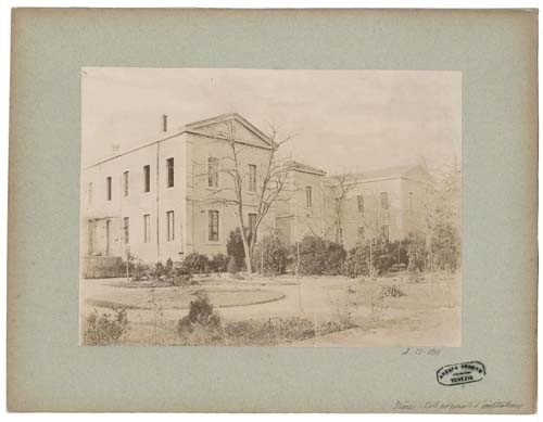 Edifici scolastici - Nîmes - Francia - 1893 (positivo) di Doin, Louis (XIX)