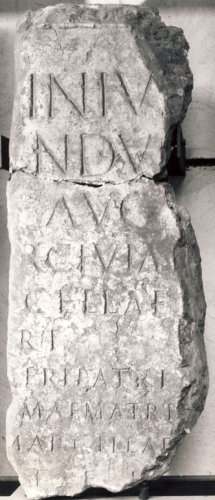 stele, stele funeraria - Ambito culturale romano, produzione veronese (prima metà sec. I d.C.)