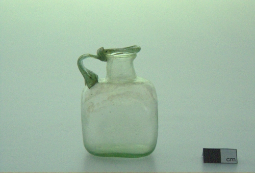 bottiglia, Isings 50a - ambito culturale romano/ prodotto da officina  occidentale, forse nord-italica (seconda metà secc. I d.C./ II d.C.)