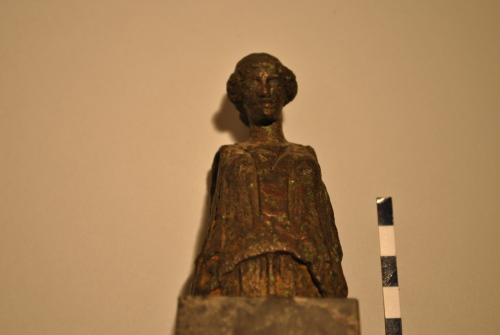 busto di figura femminile (statuetta/bronzetto) - produzione di ambito italico (prima metà sec. I d.C.)