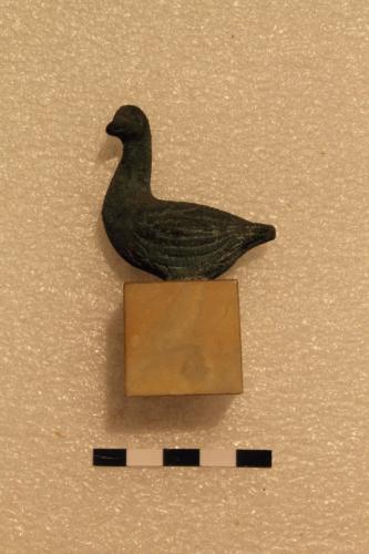 oca (statuetta/bronzetto) - produzione italica settentrionale (secc. I-II d.C.)
