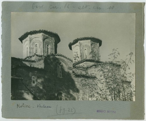 Monastero di Varlaam - Meteora <Grecia> (positivo) di Bettini, Sergio. (secondo quarto XX)