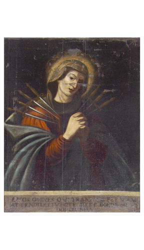 Madonna dei sette dolori (DIPINTO) (XVII)