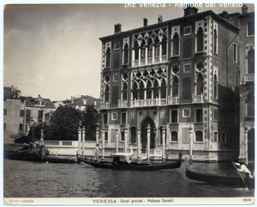 Palazzo Cavalli-Franchetti <Venezia> (positivo) di Filippi, Tomaso (fine/inizio XIX/ XX)