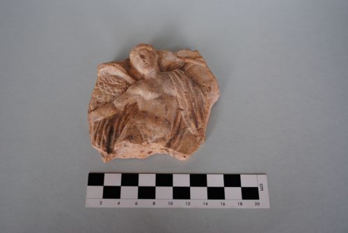 figura alata (lastra figurata) - produzione italica centro meridionale (secc. I a.C. - I d.C.)