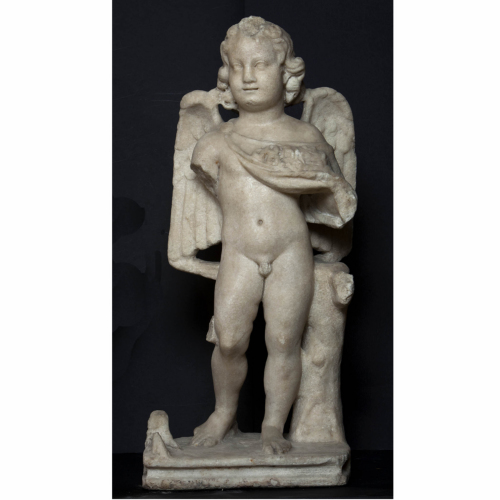 putto come Genio della primavera (statua maschile) - ambito romano (Età romana/ sec. II d.C.)
