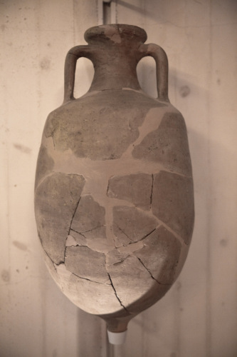 anfora, brindisina - ambito culturale preromano/produzione brindisina (seconda metà sec. II a.C.)