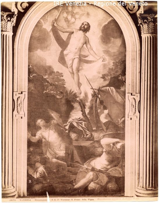 Veronese, Paolo, "Resurrezione di Nostro Signore", n. 13170  di Veronese Paolo, Anderson (Stabilimento) (fine 19)