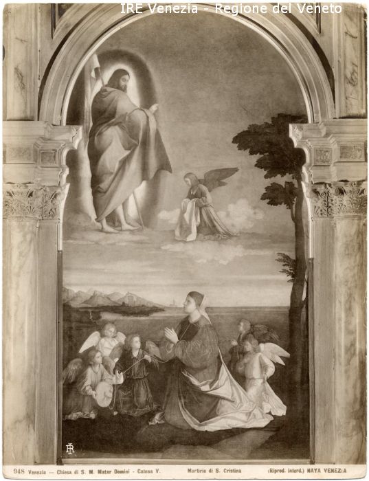 Venezia, Chiese: S. Maria Materdomini (positivo) di Catena, Vincenzo, Naya, Carlo (fine/inizio 19/ 20)