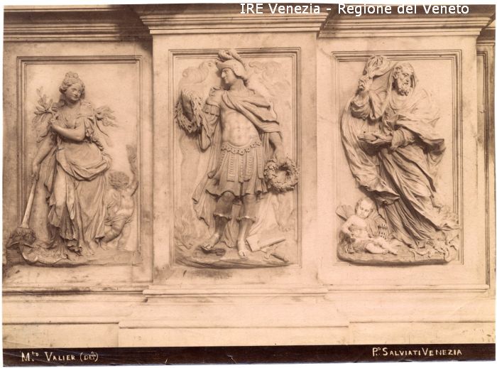 Tirali, Andrea, "Mausoleo Valier", particolare  di Tirali, Andrea, Salviati, Paolo (ultimo quarto 19)