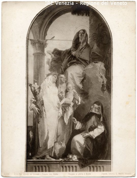 Gesuati, S. Maria del Rosario vulgo  di Tiepolo Giovanni Battista, Naya, Carlo (ultimo quarto XIX)