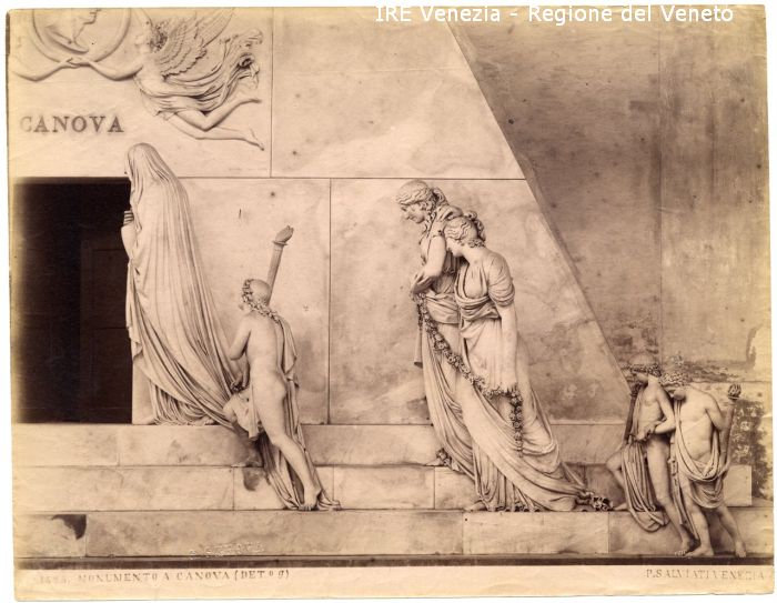 Sculture: Monumento funebre ad Antonio Canova (dettaglio), 1425  di Salviati, Paolo (ultimo quarto XIX)