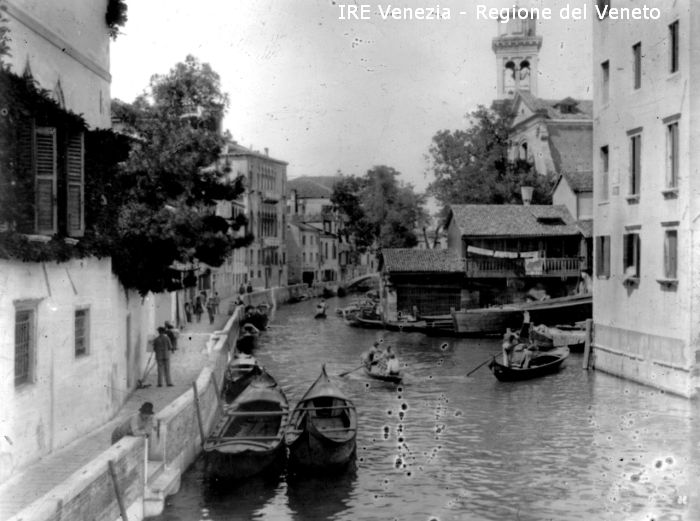 Venezia, rio di San Trovaso  di Filippi, Tomaso (fine XIX)