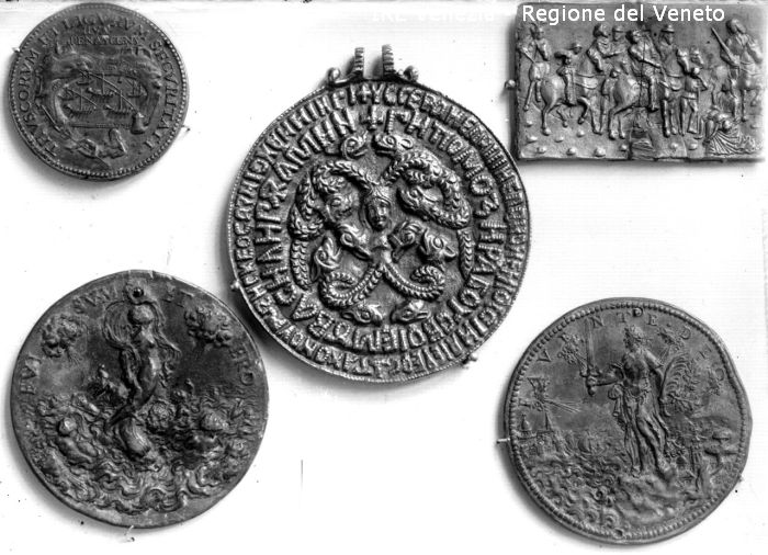 Venezia, medaglie e placchetta in bronzo  di Filippi, Tomaso (XX)