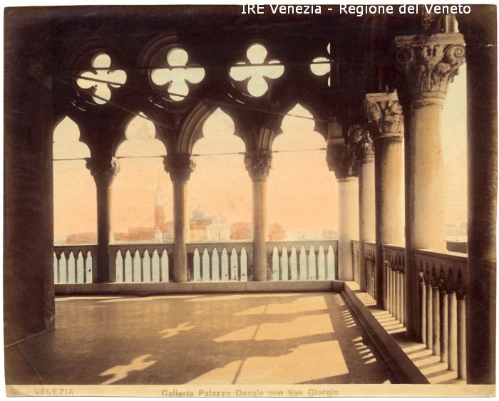 Vues de Venise - Palais Ducal  di Naya, Carlo (seconda metà XIX)