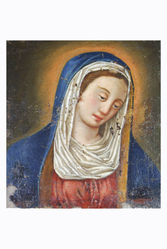 Madonna del pianto (DIPINTO) - scuola veneta (XVII)