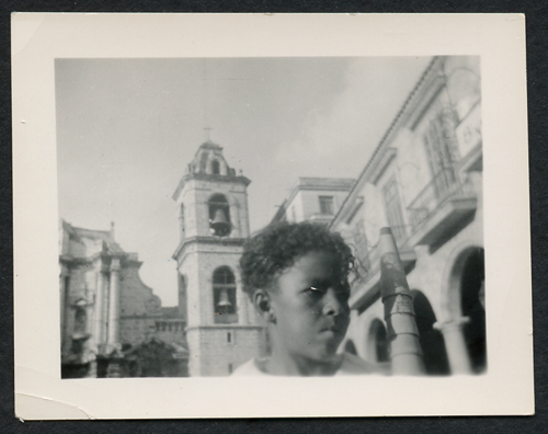 Bambini - Plaza de la Catedral - L'Avana (positivo) di Pasinetti, Pier Maria (attr.) (XX)