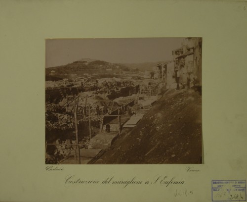 Quartiere di S. Eufemia <Verona> - 1890-1891 (positivo) di Bertucci, Giuseppe (XIX)