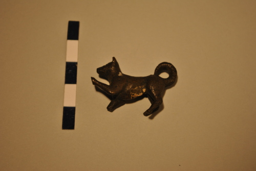 gatto (statuetta/bronzetto) - produzione di ambito italico (epoca romana)