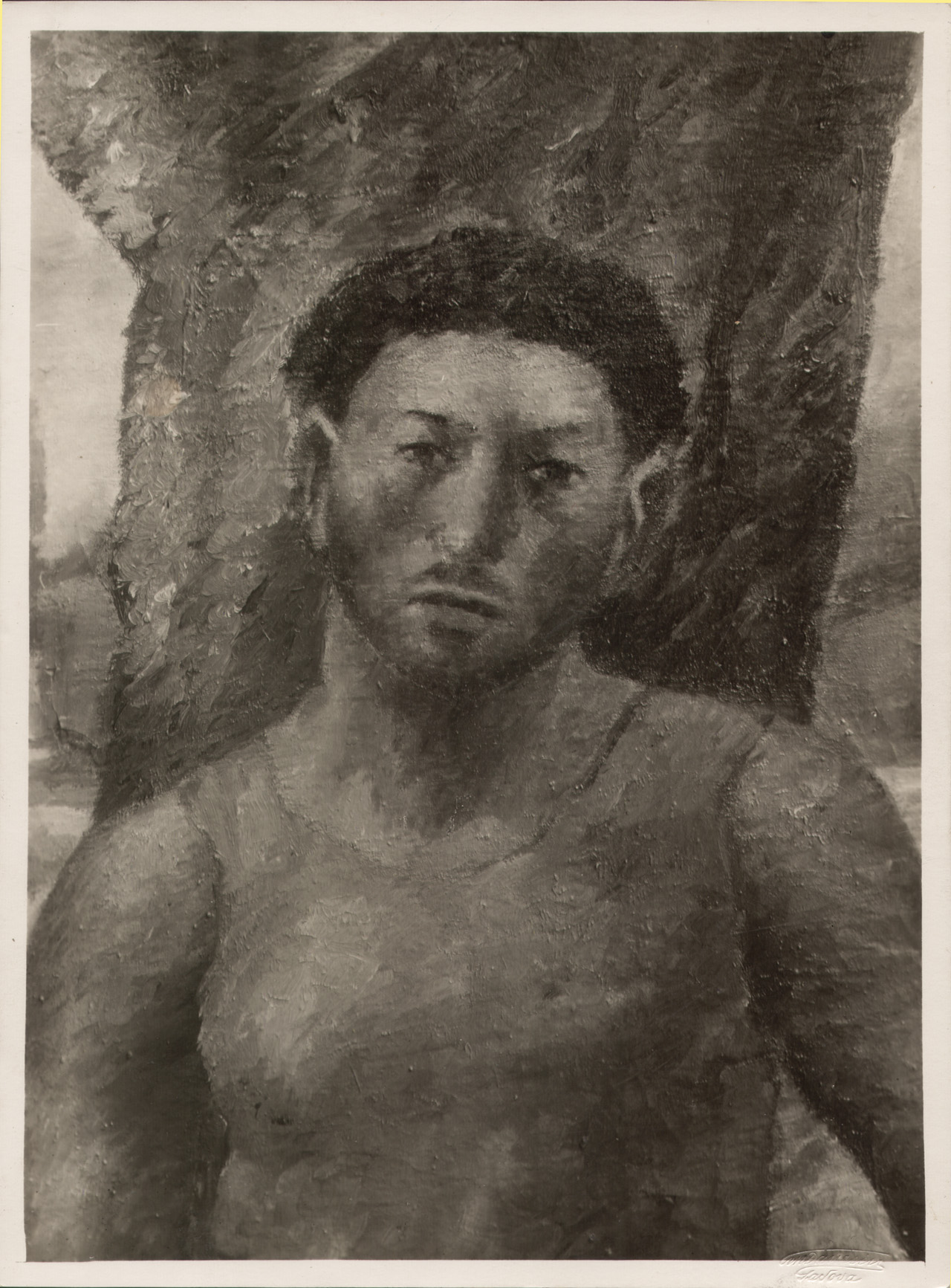 Dino Lazzaro, ritratto di uomo. (positivo) di Danesin (prima metà XX)