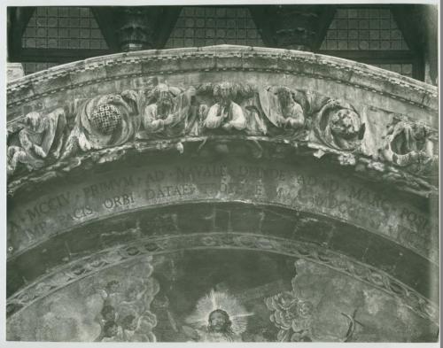 Basilica di San Marco <Venezia> - Portale centrale - Scultura (positivo) di Bettini, Sergio (attr.) (secondo quarto XX)
