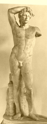 Apollo Lykeios (statua maschile, statua di Apollo Lykeios) - ambito culturale romano/ età imperiale (sec. II d. C.)