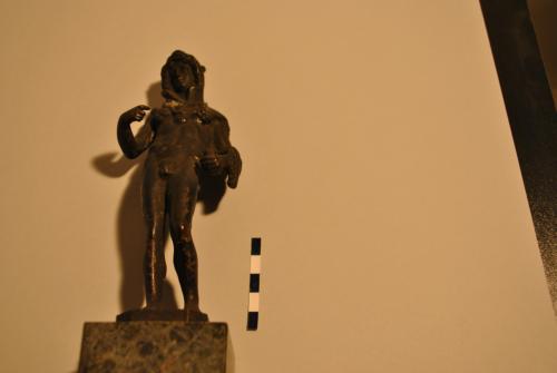 Ercole (statuetta/bronzetto) - produzione di ambito italico (epoca romana?)